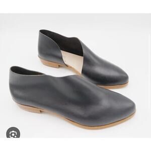 Sevilla Smith The Sandy Ibiza Nero Gloveskin Black Leather Flats 35 5 Womens